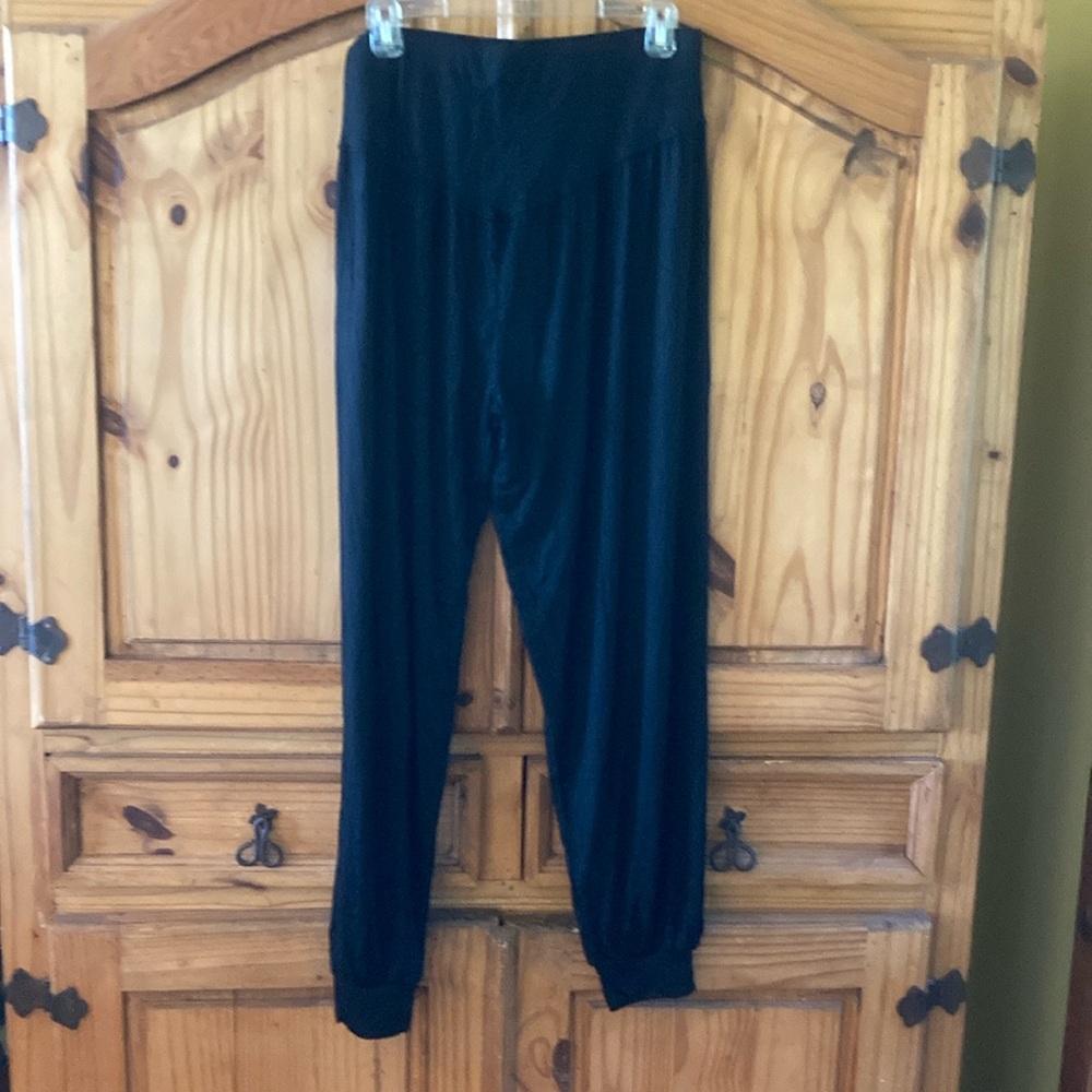 Women’s Fit Glam Fitness & Glamour black jogger pants size XXL - NWT